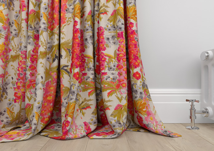 Hollihocks, Candy - Made to Measure Curtains - Image 6